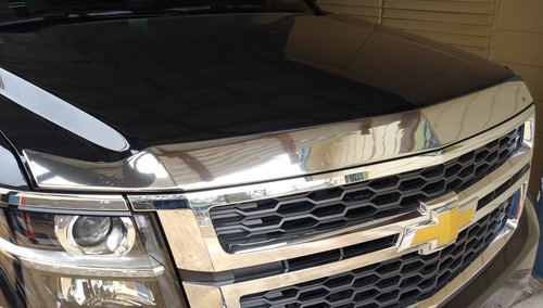Chrome aeroskin hood - aeroskin,