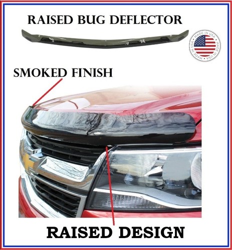 Raised guard smoked bug shield - bug,
